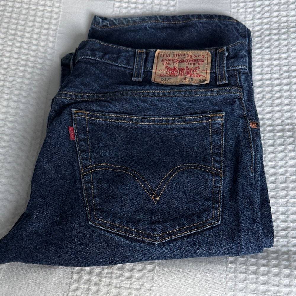 Men’s Levi 517 Boot Cut Jeans 38 x 32